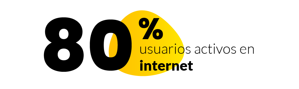 Usuarios activos en internet